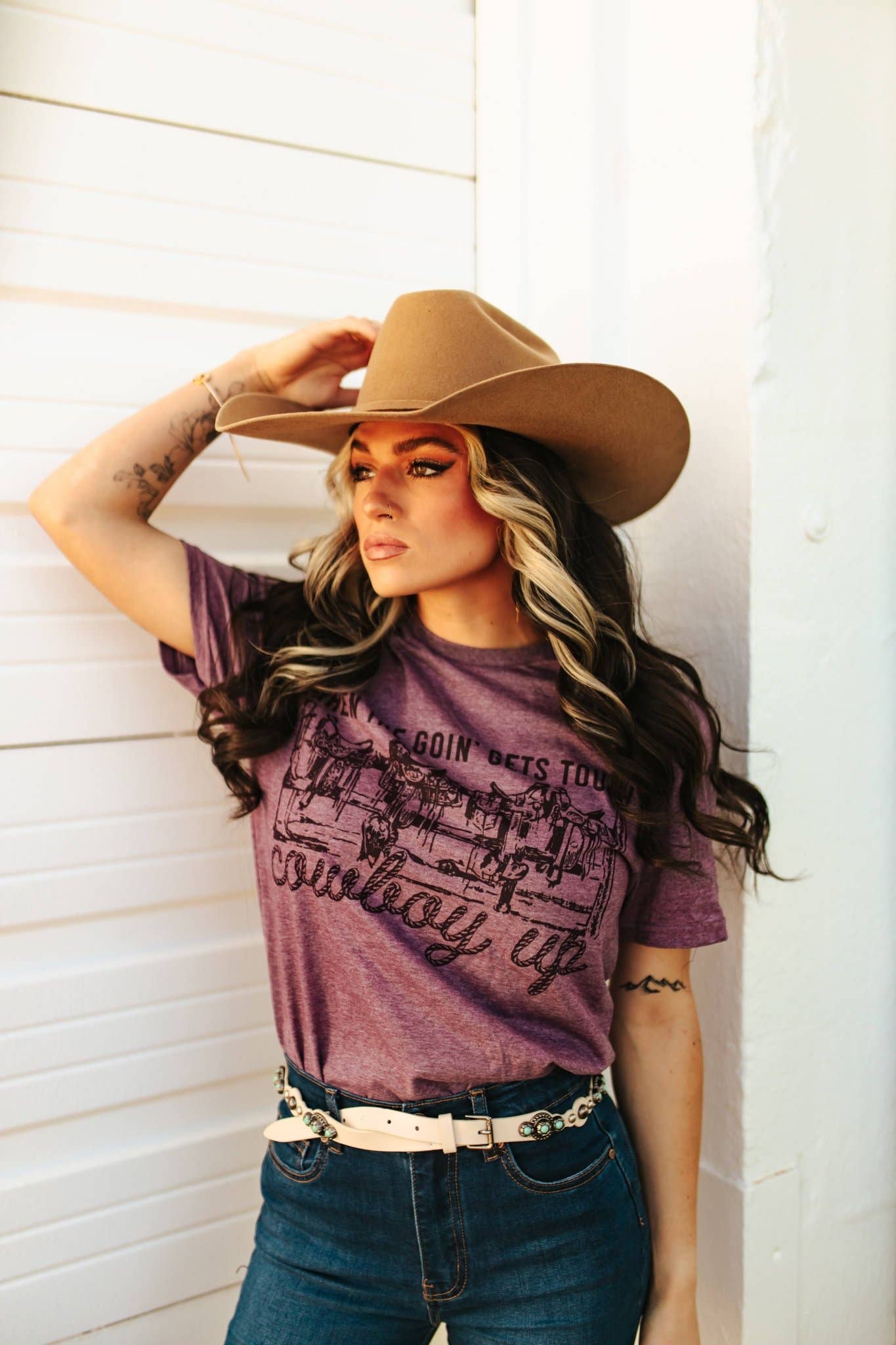 Cowboy Up Graphic Tee