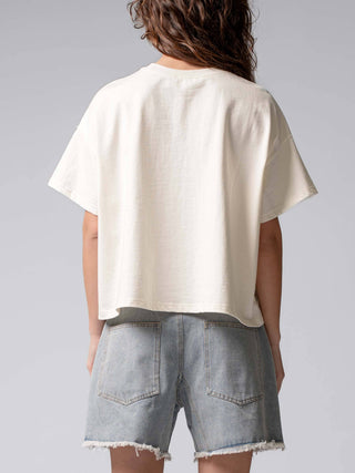 Distressed Denim Star Tee