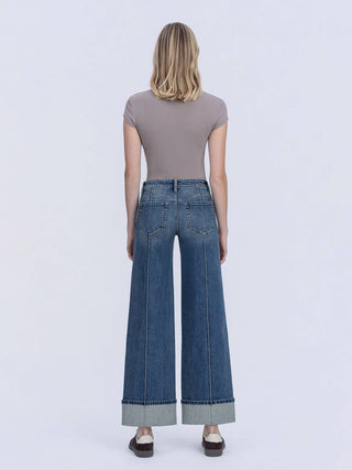 Pin Tuck Wide Leg