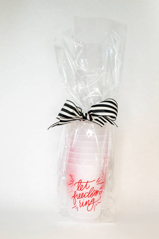 Let Freedom Ring 16 oz Cup Set of 8