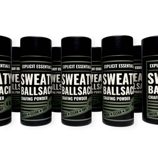 Sweaty Ball Sack Chafing Powder