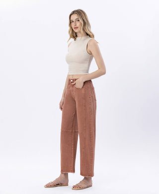 BARREL JEANS - Copper