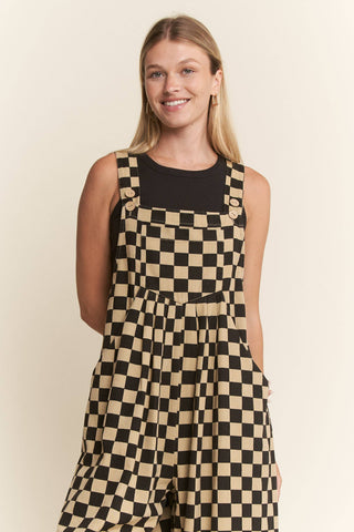 CHECKERED JUMPSUIT