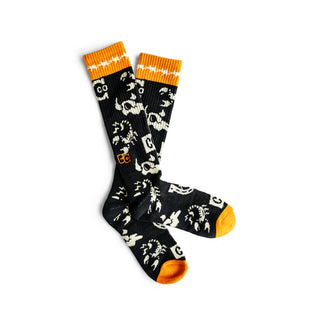 Orange and Black
