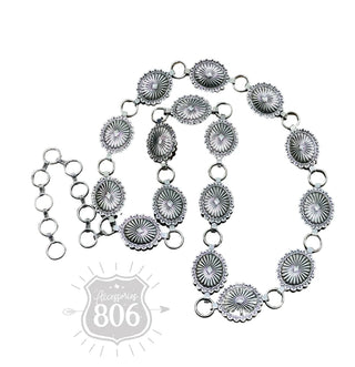 Oval Concho Belt
