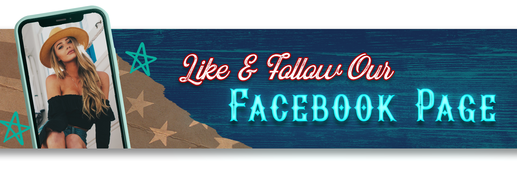 Like and follow our Facebook page