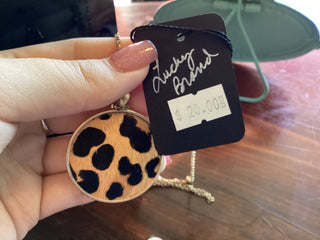 Lucky Brand Leopard Necklace