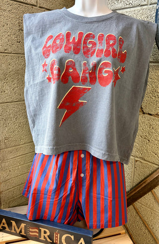 Red & Blue Shorts