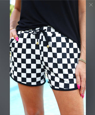 Checkerboard Shorts