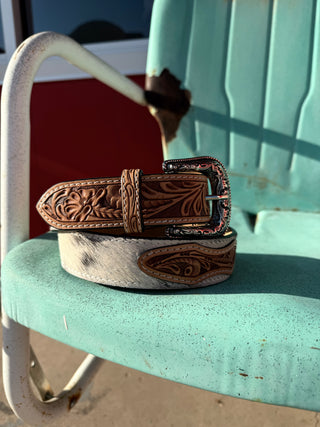 Outlaw Cowhide Belt