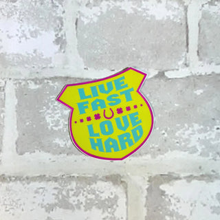 Live Fast Love Hard Patch
