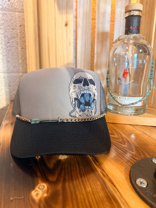Turquoise Skull