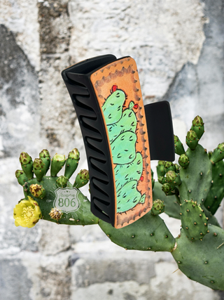 Prickly Pear Hair Clip