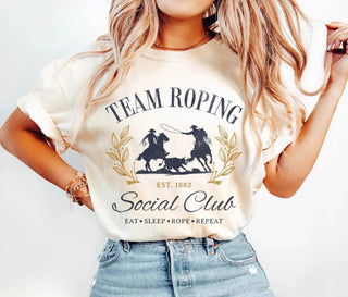 Team Roping Club Tee