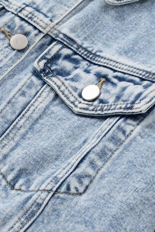 Lapel Denim Jacket