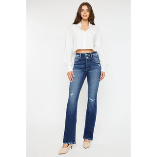 High Rise Bootcut Jeans