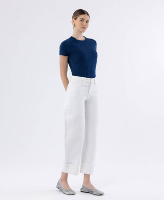 Dusty Pearl Barrel Jeans