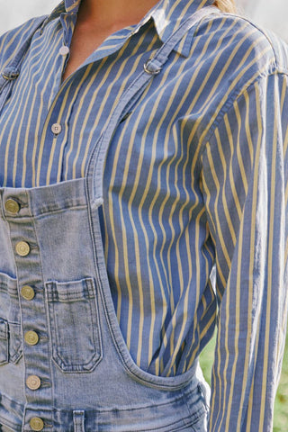 Denim Overalls