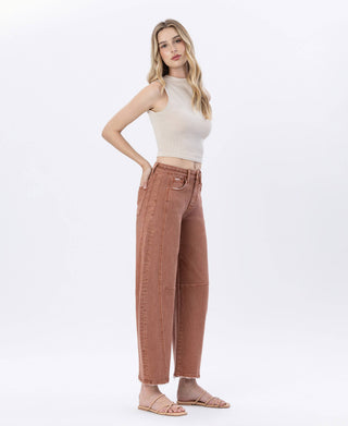 BARREL JEANS - Copper