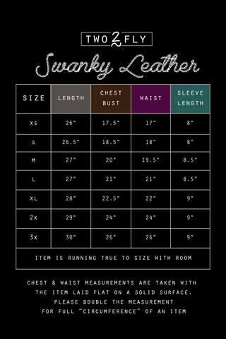 MIDNIGHT SWANKY LEATHER