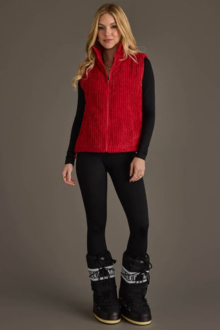 Dk. Red Corduroy Vest