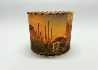 Lampshade Desert Burros 8-inch