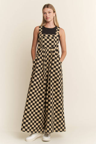 CHECKERED JUMPSUIT