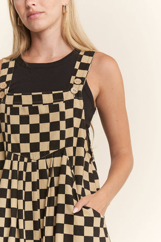 CHECKERED JUMPSUIT
