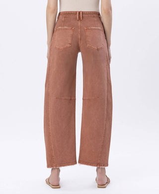 BARREL JEANS - Copper