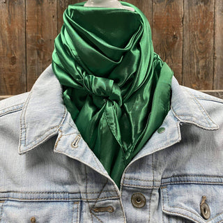 Solid Green Wild Rag