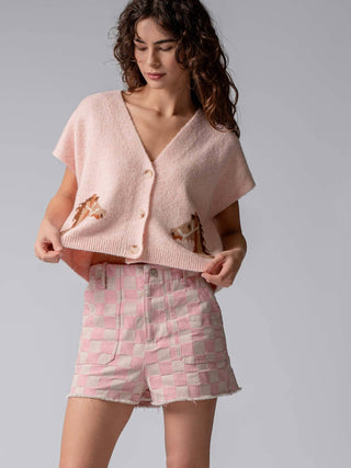 Western Horse Cardigan