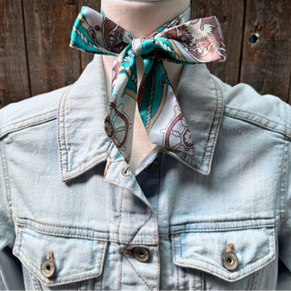 Turquoise and Brown Twilly