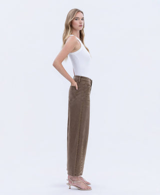 HIGH RISE BARREL JEANS