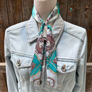 Turquoise and Brown Twilly