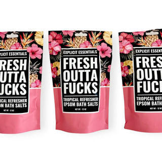 Fresh Outta Fucks Bath Salts 12oz Bag