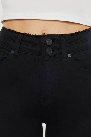 Black High Rise Skinny Jeans
