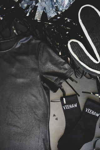MIDNIGHT SWANKY LEATHER