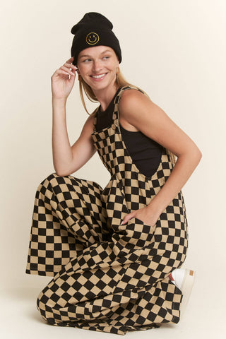 CHECKERED JUMPSUIT