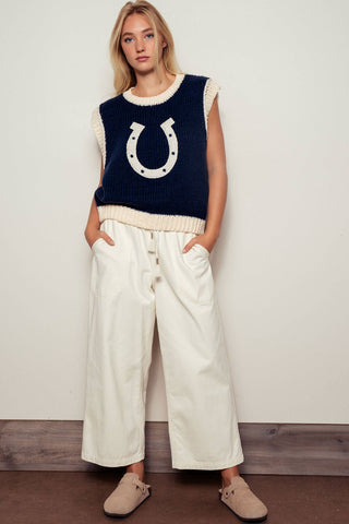 Horseshoe Sweater Vest
