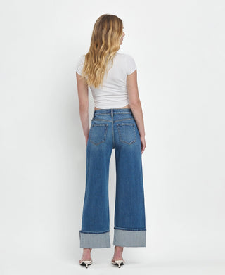 Super High Rise Cuffed Jeans