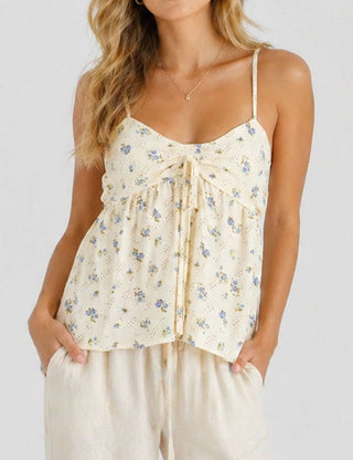 Floral Tie Cami