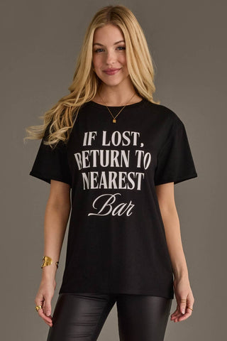 If Lost, Return To Nearest Bar Tee