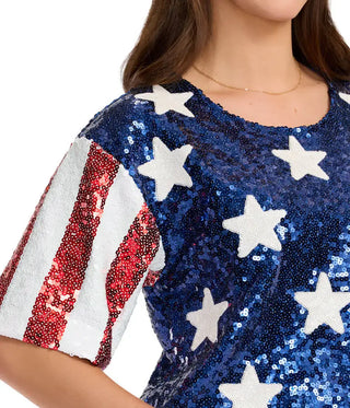 Sequined Stars and Stripes