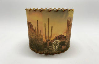 Lampshade Desert Burros 6-inch