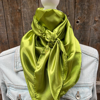 Solid Light Green  Wild Rag