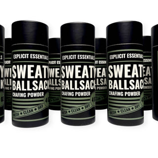 Sweaty Ball Sack Chafing Powder