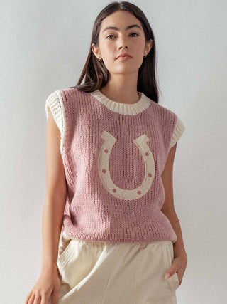 Horseshoe Sweater Vest