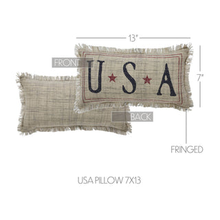 My Country USA Pillow