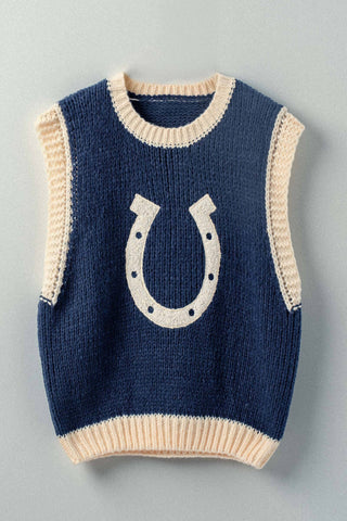 Horseshoe Sweater Vest