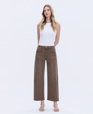 HIGH RISE BARREL JEANS